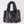 Eco Faux Fur Tote Bag - Black/Grey