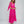 Deep Pink Slip-on Maxi Dress