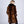 Leopard Print Faux Fur Coat with Notched Lapel and On-Seam Pockets