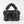 Eco Faux Fur Bag - Black/Grey