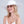 White Wide Brim Hat with Tonal Bead Embellishment