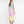 Pastel Rainbow Ombre Maxi Dress in Soft Cotton