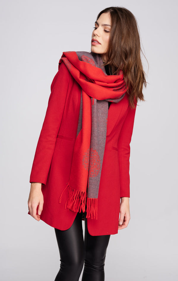 Larissa Scarf Red 1