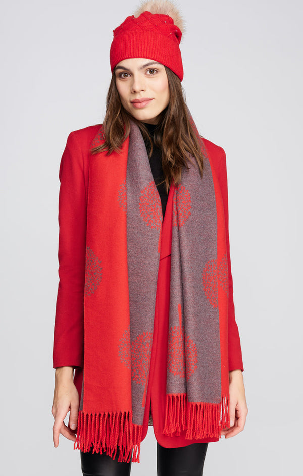 Larissa Scarf Red 2