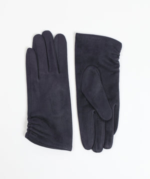 Women`s Suede Gloves - Dusty Pink